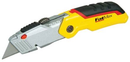 Stanley FatMax Retractable Folding Utility Knife with 3 Blades