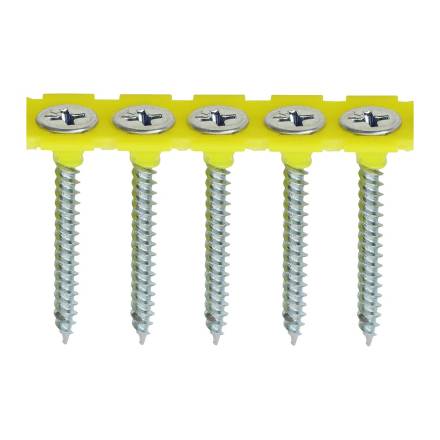 TIMCO Collated Drywall Screws PH Bugle Fine Thread Zinc 3.5 x 35mm (1000 Pack)