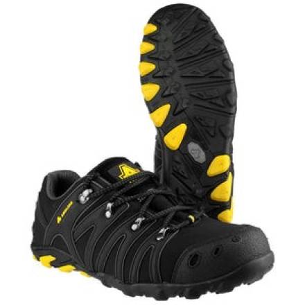 Amblers Safety FS23 Soft Shell Safety Trainer Black Size 6
