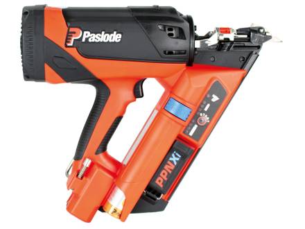 Paslode 360Xi 7.4V Cordless Lithium Gas First Fix Framing Nailer 50-90mm