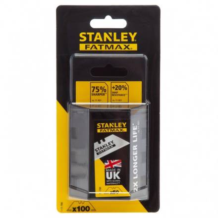 Stanley FatMax Induction Hardened Utility Blades - Pack of 100