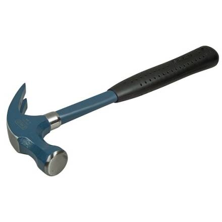 Stanley Blue Strike 450g (16oz) Curve-Claw Tubular Steel Hammer