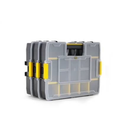 Stanley Sortmaster Junior Organiser 14-Compartment Stackable Storage Box