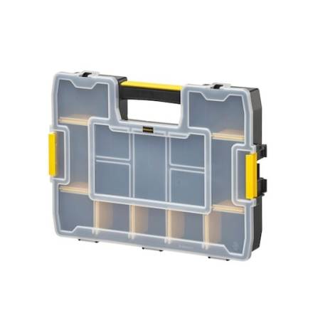 Stanley Sortmaster Junior Organiser 14-Compartment Stackable Storage Box