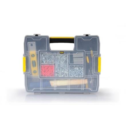 Stanley Sortmaster Junior Organiser 14-Compartment Stackable Storage Box