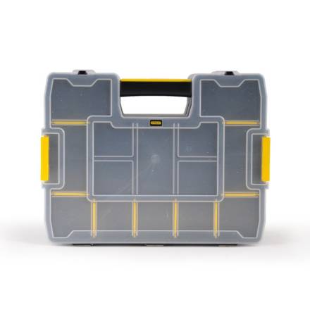 Stanley Sortmaster Junior Organiser 14-Compartment Stackable Storage Box