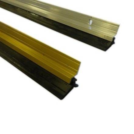 Exitex Flex 'N' Seal FNS Door Surround Draught Excluder 6090mm Mill Aluminium