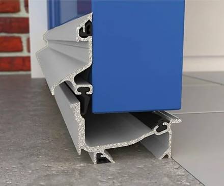 Exitex Weatherten Bar 914mm Mill Aluminium Door Weather Bar Kit