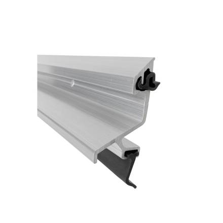 Exitex CTB Continuous Threshold Bar 1220mm Satin Anodised Aluminium Weatherbar