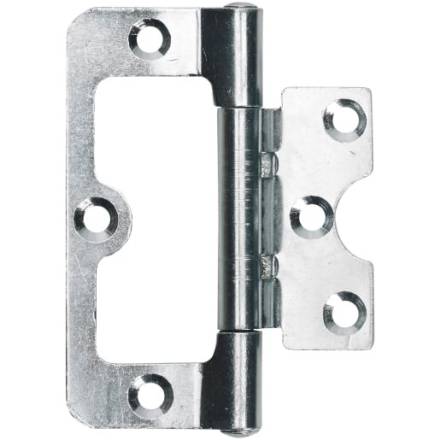 A Perry No.104 Hurlinge Hinge 100mm (4") Bright Zinc Plated - Pair