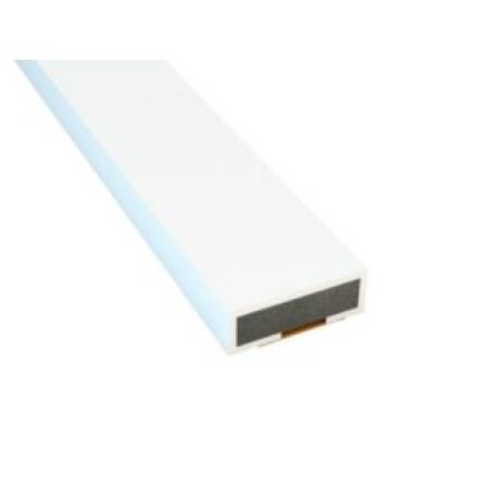 Norseal Pyroplex 10 x 4mm White Intumescent Fire Door Strip 2.1m