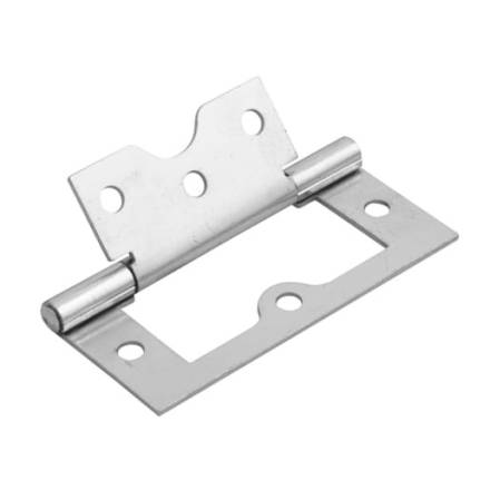 A Perry No.105 Flush Hinge 50mm Bright Zinc Plated