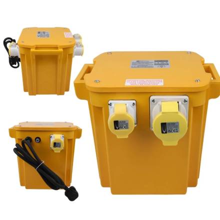 Connexion 5kVA 110V Site Transformer 2x16A and 1x32A Outlets