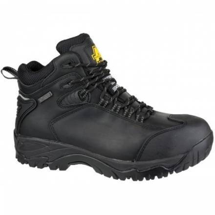 Amblers Safety FS190 Waterproof Hiker Safety Boot Black Size 7