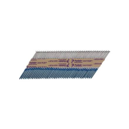 Paslode 141072 3.1mm x 75mm Galv-Plus Ring Shank Framing Nails 2200 Pack + 2 Fuel Cells