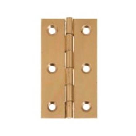Frisco Solid Drawn Brass Butt Hinge 5" x 3" (Pair)