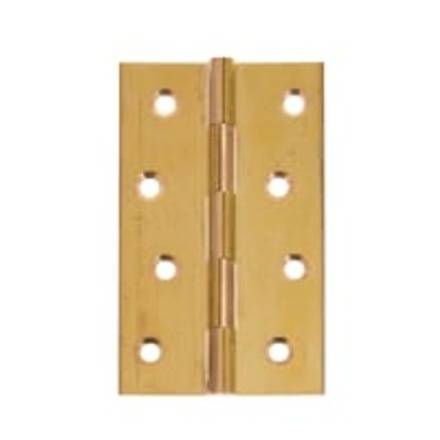 Frisco Solid Drawn Brass Butt Hinge 5" x 3" (Pair)