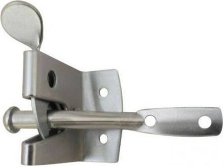 A Perry No.1932 Auto Gate Latch BZP