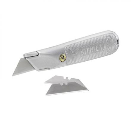 Stanley 199E Classic Fixed Blade Utility Knife with 3 Blades