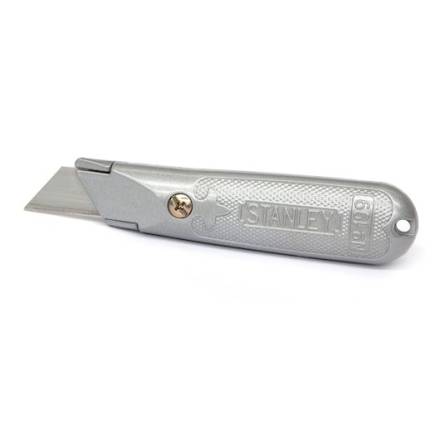 Stanley 199E Classic Fixed Blade Utility Knife with 3 Blades