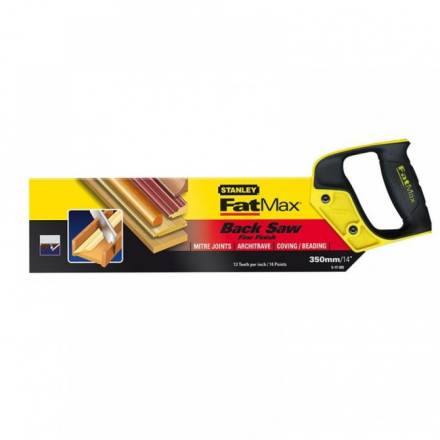 Stanley FatMax Tenon Back Saw 350mm (14in) 13 TPI