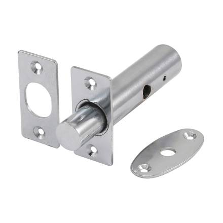 TIMCO Door Rack Bolts Polished Chrome 60mm TIMpac (Pack of 2)
