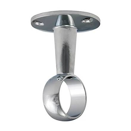 TIMCO Centre Bracket for Round Tube Polished Chrome 25mm