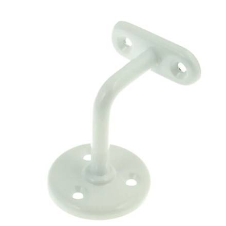 A Perry No.236 Handrail Bracket 63mm (2-1/2") White