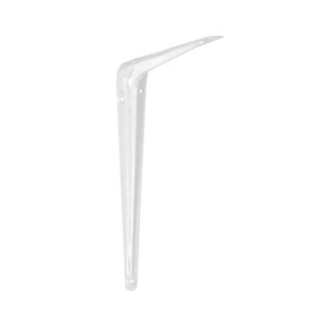 A Perry No.240 London Shelf Bracket 225mm (9" x 7") White