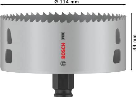 Bosch PRO Multi Material PC Plus Hole Saw 114mm