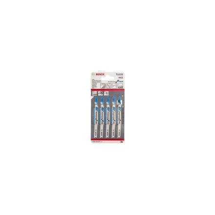 Bosch T123X Progressor Jigsaw Blades for Metal HSS 100mm Pack of 5