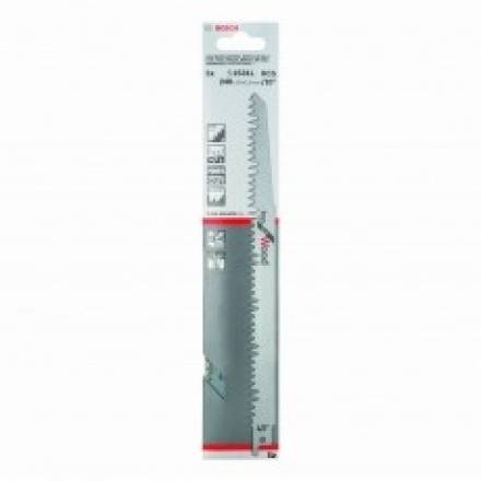Bosch S1222VF Flexible Reciprocating Sabre Saw Blade for Wood and Metal 300mm Pack of 5