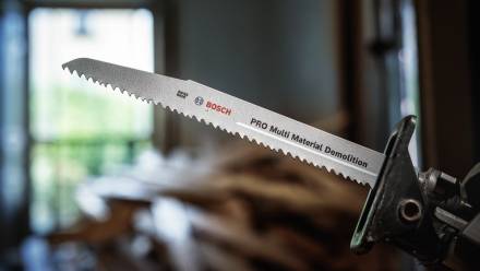 Bosch PRO Multi Material S1110VF Demolition Reciprocating Sabre Saw Blades 225mm 5 Pack