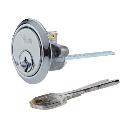 Assa Abloy P1109 Replacement Rim Cylinder Satin Chrome Plated
