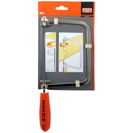 Bahco 301 Coping Saw 165mm 14 TPI