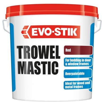 Bostik Evo-Stik Trowel Mastic Red 10kg