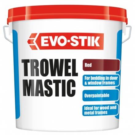 Bostik Evo-Stik Trowel Mastic Red 10kg