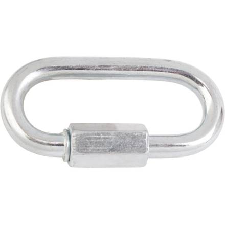 A Perry No.311 Steel Quick Repair Chain Link 6mm BZP - Packet of 2