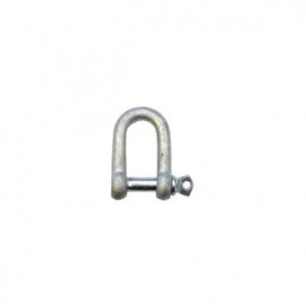 A Perry 8mm BZP Dee Shackle Non-Lifting Pack of 2