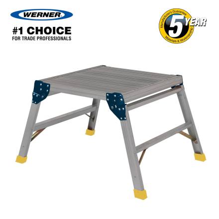 Werner Odd Job 600 Aluminium Work Platform 600 x 600mm