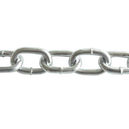 A Perry No.338 Short Link Side Welded Chain 2.5 x 14mm BZP 30m Reel