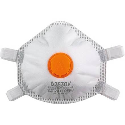 Alpha Solway 3530V Valved FFP3 Disposable Dust Mask - Pack of 5