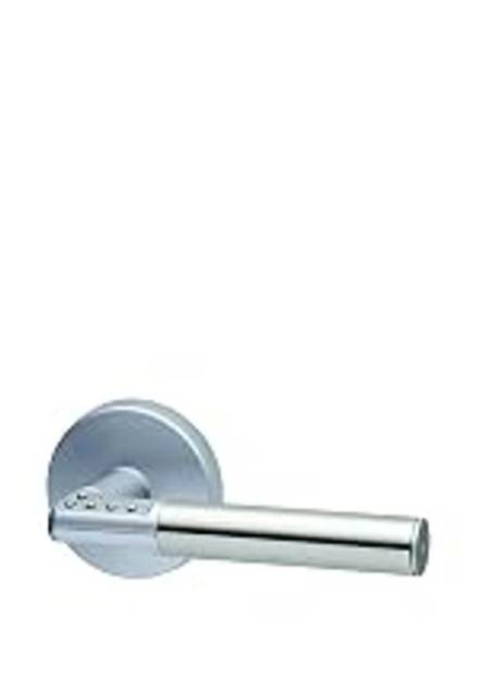 ASSA ABLOY Distinction 6655 Sprung Lever Handle Set on Round Rose