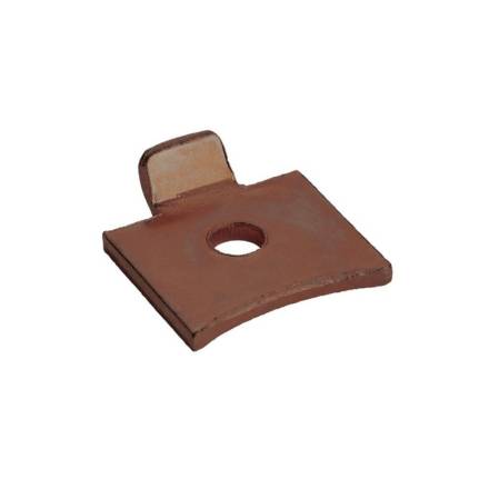 Cooke Brothers 7471 Single Bookcase Flat Stud Mild Steel Bronze