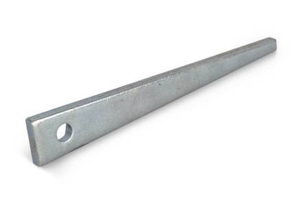 A Perry No.411 Vine Eye to Drive Zinc Plated 100mm (4")