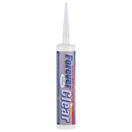 Sika Everbuild Forever Clear Silicone Sealant 295ml