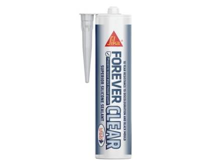 Sika Everbuild Forever Clear Silicone Sealant 295ml