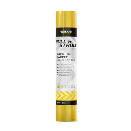 Sika Everbuild Roll and Stroll Premium Self-Adhesive Carpet Protector 600mm x 25m