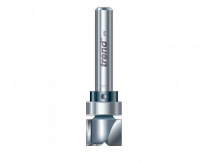 Trend 46/91X1/4TC TCT Bearing-Guided Template Profiler 12.7mm x 9.5mm 1/4" Shank