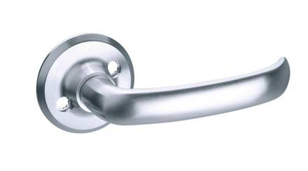 ASSA ABLOY 6640 Classic Range Sprung Lever Handle Satin Chrome